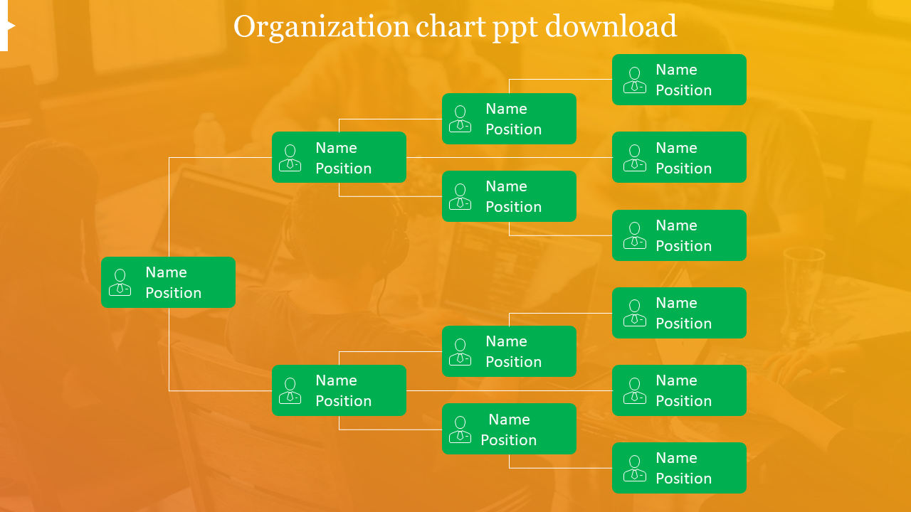 organization chart template ppt